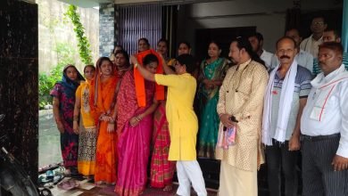 चांपा में राधिका राठौर के नेतृत्व में सैकड़ों महिलाओं ने थामा भाजपा का दामन, पार्टी का गमछा पहनाकर कराया गया भाजपा प्रवेश चौथा स्तंभ || Console Corptech