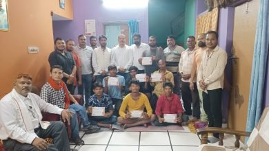भाजयुमो ने नए मतदाताओं का तिलक लगाकर किया अभिनंदन, चुनाव में सहभागिता और मत का बताया गया महत्व चौथा स्तंभ || Kshititech