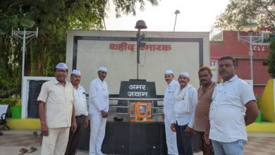 सेवादल संस्थापक डॉ. हार्डीकर की पुण्यतिथि पर उन्हें शहीद स्मारक जांजगीर में जाकर किया गया नमन चौथा स्तंभ || Console Corptech