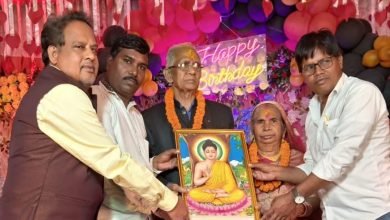 पूर्व प्रधानपाठक चिंता राम जांगड़े ने मनाया 80वीं सालगिरह, परिजनों के साथ अंचल के लोग हुए शामिल चौथा स्तंभ || Console Corptech