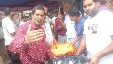 अविश्वसनीयः कसेरपारा चांपा में बाल स्वरूप के हनुमान जी का अद्भुत दर्शन, हनुमान जी ने 200 वर्ष पुराना अपना सिंदुरी चोला छोड़ा, दर्शन के लिए उमड़ रही भक्तों की भीड़ चौथा स्तंभ || Console Corptech