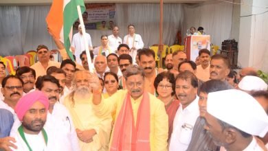 नफरत से लगे जख्मों में मोहब्बत का मरहम लगाने का काम है भारत जोड़ो यात्रा - डॉ महंत, चांपा में जिला कांग्रेस कमेटी के आयोजन में हुआ भारत जोड़ो यात्रा चौथा स्तंभ || Console Corptech