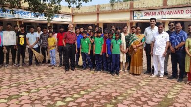 स्वामी आत्मानंद स्कूल चांपा में स्वच्छता ही सेवा हैं अभियान कार्यक्रम हुआ आयोजित चौथा स्तंभ || Console Corptech