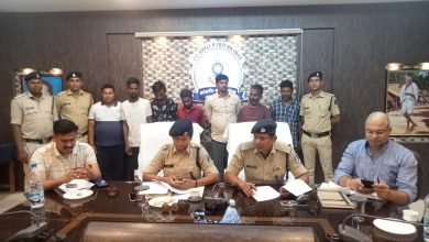 CRIME NEWS: लैंकों पावर प्लांट में गार्ड को धमकाकर लूट की वारदात, पंतोरा पुलिस ने सात आरोपियों को धरदबोचा, एसपी कार्यालय में हुआ खुलासा चौथा स्तंभ || Console Corptech