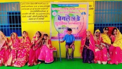 बेगलेस डे पर नवदुर्गा पूजा के साथ दशहरा का महत्व बताया गया, जनपद प्राथमिक शाला चारपारा में नवदुर्गा व बटुक भैरव की हुई पूजा चौथा स्तंभ || Console Corptech