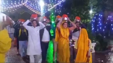 अयोध्या से श्रीराम मंदिर प्राणप्रतिष्ठा का अक्षत कलश पहुंचा खरसिया, शंख ध्वनि के साथ किया गया स्वागत चौथा स्तंभ || Console Corptech