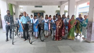 सरस्वती साइकिल योजना के तहत बरपाली स्कूल की छात्राओं को किया गया साइकिल का वितरण चौथा स्तंभ || Console Corptech