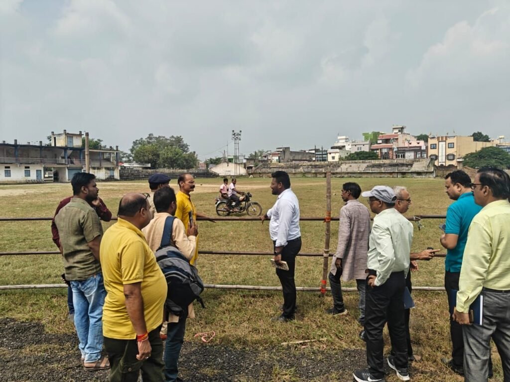 चांपा में दशहरा उत्सव के लिए मैदान का अफसरों ने लिया जायजा, कार्यक्रम की तैयारी पर जताया संतोष, दिए आवश्यक दिशा निर्देश, यातायात व्यवस्था के लिए नोडल अधिकारी नियुक्त चौथा स्तंभ || Console Corptech