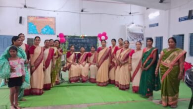 सरस्वती शिशु मंदिर चांपा में सखी री सावन मन भायो कार्यक्रम आयोजित चौथा स्तंभ || Console Corptech