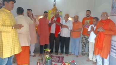 चांपा के आदर्श नगर में शिवमय माहौल, रामेश्वर महादेव मंदिर में हुआ सामूहिक जलाभिषेक चौथा स्तंभ || Console Corptech