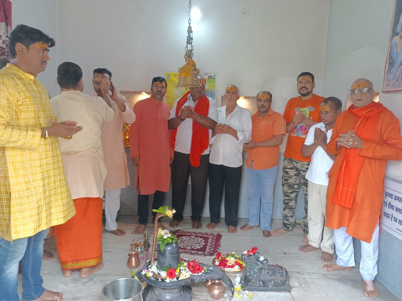 चांपा के आदर्श नगर में शिवमय माहौल, रामेश्वर महादेव मंदिर में हुआ सामूहिक जलाभिषेक चौथा स्तंभ || Console Corptech