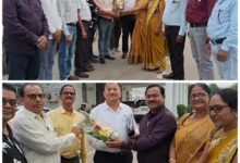 छत्तीसगढ़ शिक्षक संघ जिला इकाई जांजगीर-चांपा द्वारा नवपदस्थ डीईओ का आत्मीय स्वागत एवं अभिनंदन चौथा स्तंभ || Console Corptech