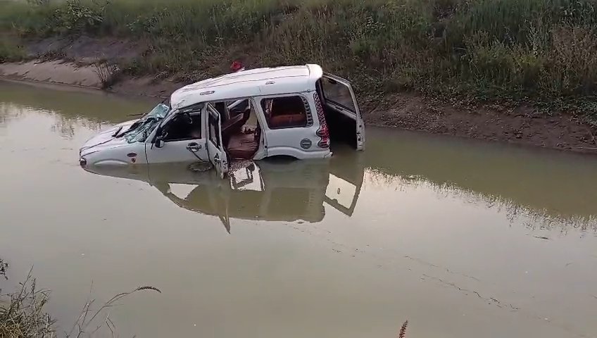 तेज रफ्तार स्कार्पियो नहर में गिरी, दर्दनाक हादसे में 2 लोगों की मौत, 4 गंभीर रूप से घायल चौथा स्तंभ || Console Corptech