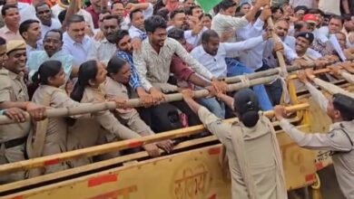 पामगढ़ विधायक शेषराज हरवंश के नेतृत्व में SDM दफ्तर का घेराव, कांग्रेसियों के साथ पुलिस की हुई झूमाझटकी चौथा स्तंभ || Console Corptech