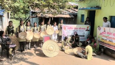 रासेयो ईकाई सुखरीकला के स्वयंसेवको ने सीखा बांस हस्तशिल्प कला चौथा स्तंभ || Console Corptech