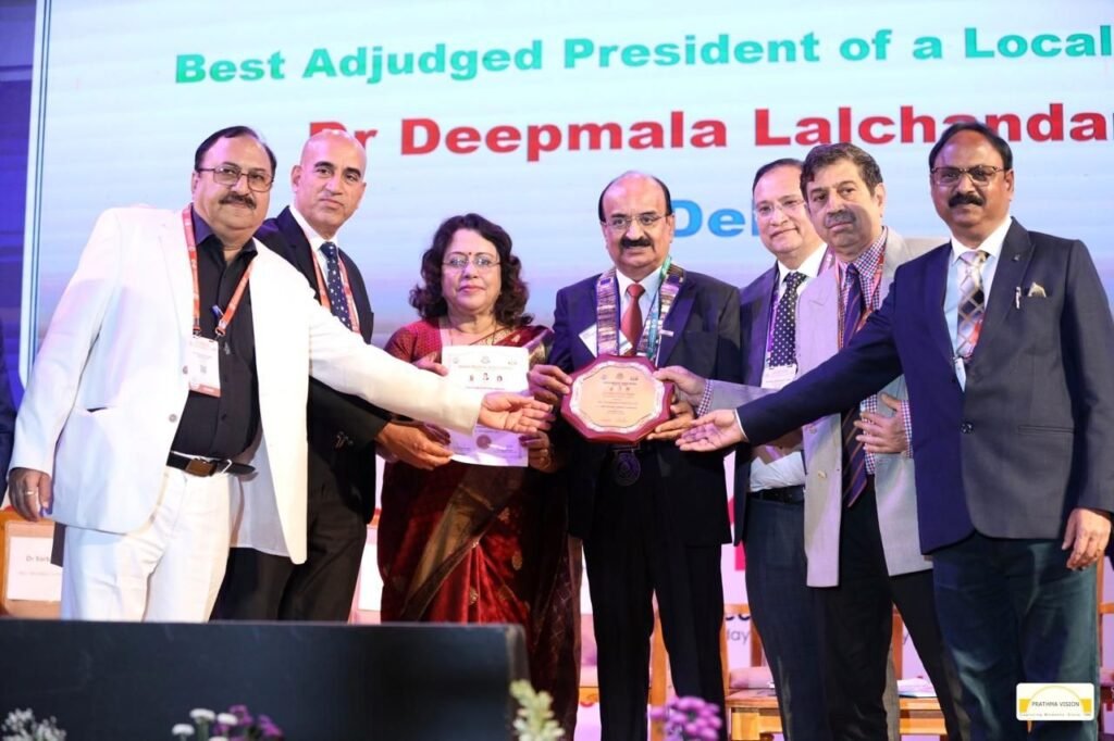 आईएमए के 100 साल पूर्ण होने पर आयोजित कांफ्रेंस में छत्तीसगढ़ का प्रतिनिधित्व डॉ विनोद तिवारी ने किया चौथा स्तंभ || Console Corptech