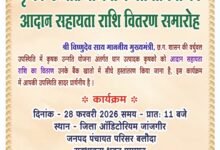 कृषक उन्नति योजना के तहत आदान सहायता राशि का वितरण कल, जांजगीर सहित ब्लॉक मुख्यालयों में होगा कार्यक्रम चौथा स्तंभ || Console Corptech