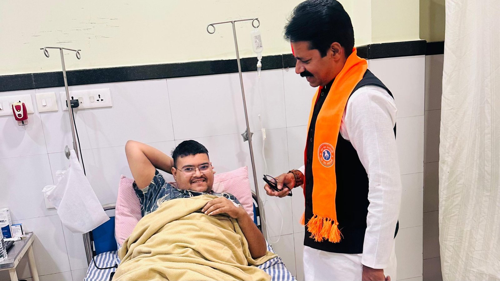 इंजी. रवि पाण्डेय की पहल रंग लाई: मुख्यमंत्री विशेष स्वास्थ्य सहायता योजना से अमित राठौर को 12.50 लाख की मंजूरी चौथा स्तंभ || Console Corptech