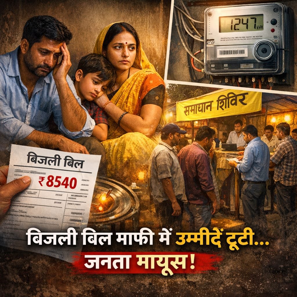 मुख्यमंत्री बिजली बिल समाधान योजना से नहीं मिल रही भारी भरकम बिजली बिल से राहत चौथा स्तंभ || Console Corptech