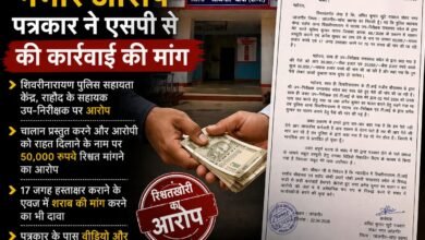 चौकी प्रभारी पर रिश्वत मांगने का गंभीर आरोप, पत्रकार ने एसपी से की कार्रवाई की मांग चौथा स्तंभ || Console Corptech