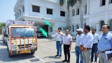 विकसित कृषि संकल्प अभियान के लिए जागरूकता रथ रवाना चौथा स्तंभ || Console Corptech