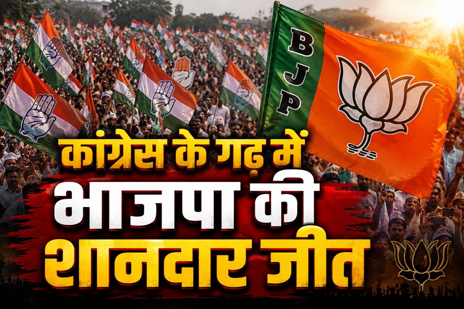 कांग्रेस के गढ़ में बीजेपी की ऐतिहासिक जीत, राजेश अग्रवाल और विधायक बालेश्वर साहू के सामने बड़ी चुनौती! चौथा स्तंभ || Console Corptech