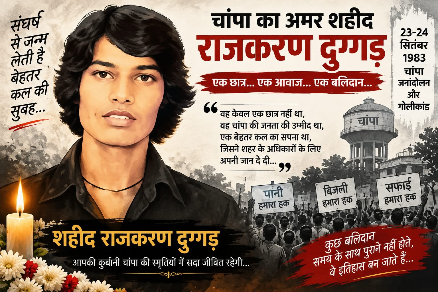 चांपा के इतिहास में दर्ज वह काला अध्याय, जिसे नगर आज भी नहीं भूला चौथा स्तंभ || Kshititech
