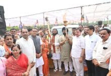 मशाल के साथ निकली ‘सेवा ज्योति, जांजगीर ने लिया 2047 तक विकसित भारत बनाने का संकल्प चौथा स्तंभ || Kshititech
