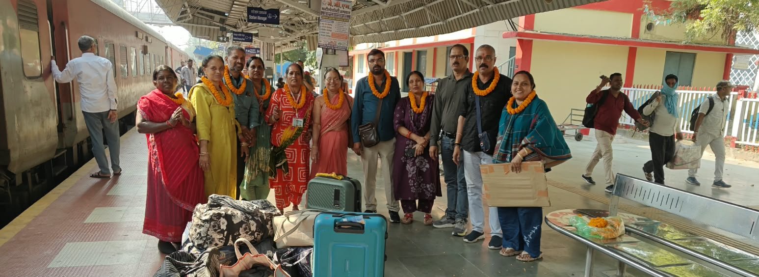 पितृपक्ष में चारधाम यात्रा से सकुशल लौटे श्रद्धालुओं का हुआ स्वागत चौथा स्तंभ || Kshititech