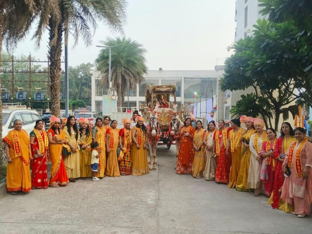 चांपा में धूमधाम से निकली महाराजा अग्रसेन जयंती की भव्य शोभायात्रा, गाजे-बाजे और कर्मा नृत्य ने बांधा समां चौथा स्तंभ || Kshititech
