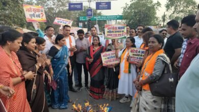 नारी का अपमान नहीं सहेगा हिंदुस्तान! कांग्रेस सांसद पर लगे आरोपों के विरोध में महिला मोर्चा का जोरदार प्रदर्शन चौथा स्तंभ || Kshititech