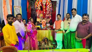 बी.डी. महंत उपनगर में माँ दुर्गा के जगराता में उमड़ा श्रद्धा का सैलाब, इंजी. रवि पाण्डेय ने की पूजा-अर्चना कर की लोगों के सुख समृद्धि और खुशहाली की कामना चौथा स्तंभ || Kshititech