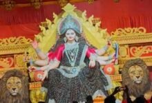 चांपा में विराजीं महारानी मां दुर्गा, टेराकोटा थीम का भव्य पंडाल बना आकर्षण का केंद्र चौथा स्तंभ || Kshititech